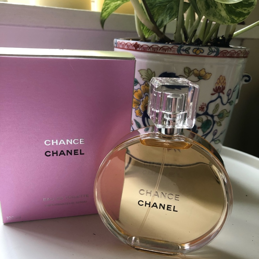 3.4 FL OZ Chanel “Chance” eau de toilette